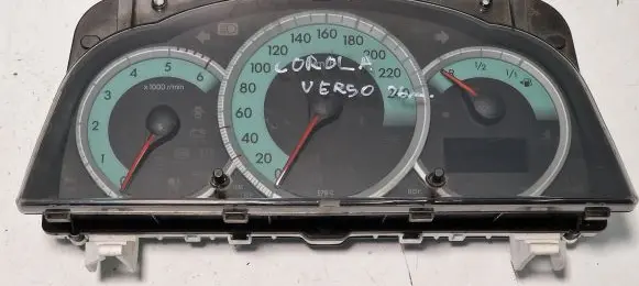 Toyota Corolla Verso E121 Speedometer (instrument cluster) 838000F090 MB2574303100