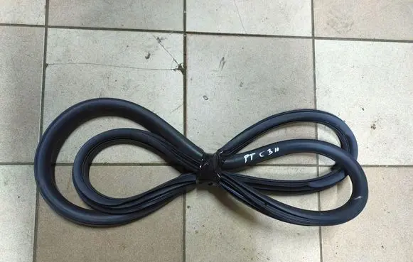Citroen C3 Rear door rubber seal (on body) CITROEN-C3II