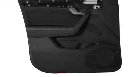 Front door card panel trim