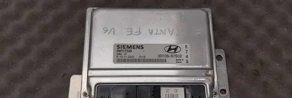 Hyundai Santa Fe Engine control unit/module 3910837502 5WY1733B K1011035