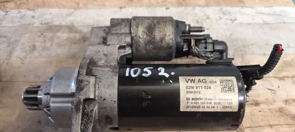 Volkswagen Golf VI Starter motor 02M911024 20062012 0001123038