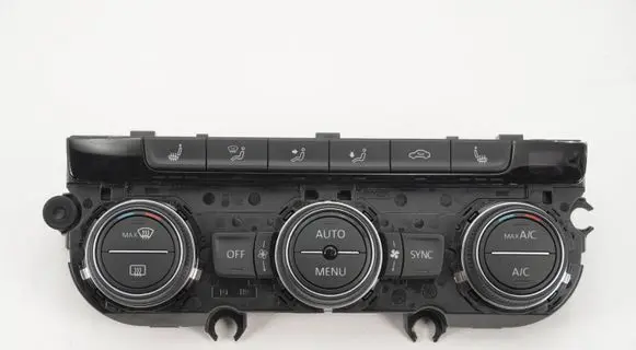 Volkswagen Golf VII Interior fan control switch 5G0907044FD