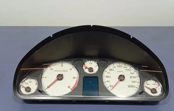 Peugeot 407 Speedometer (instrument cluster) 9664690380