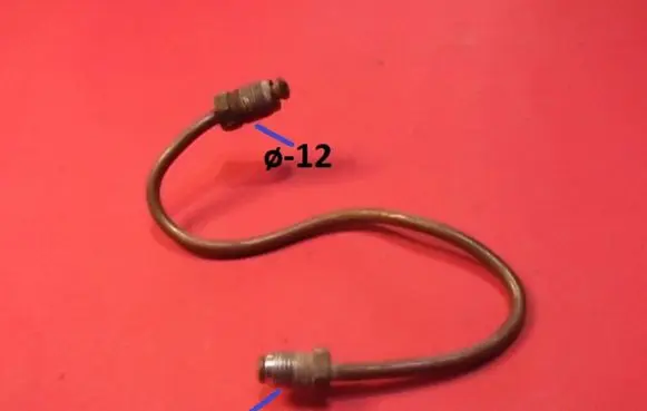 Audi 80 90 S2 B4 Clutch pipe/line 8A1721477