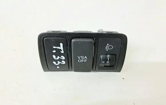 Honda Accord Headlight level height control switch