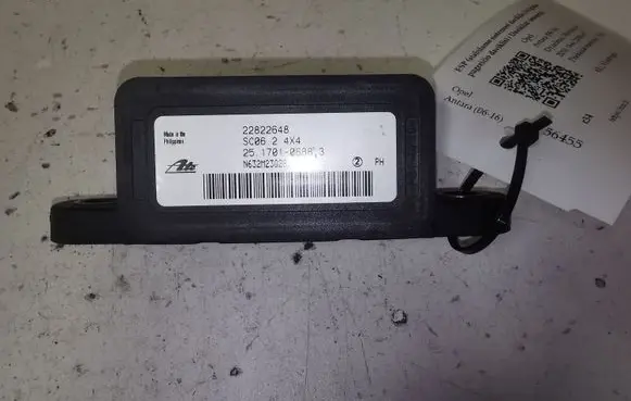 Opel Antara ESP acceleration yaw rate sensor 22822648 25170106883