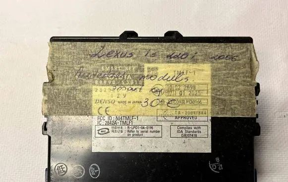Lexus IS 220D-250-350 Keyless (KESSY) go control unit/module 8999053010 2325002052