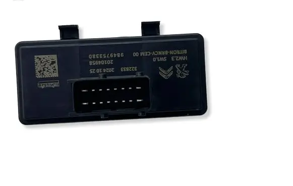 Opel Mokka B Seat control module 9849753380