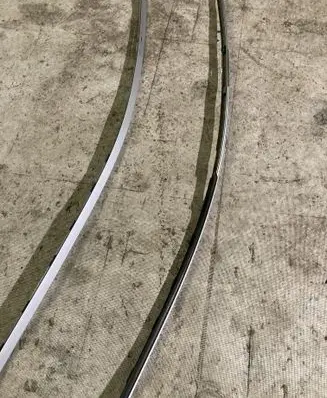 Roof trim bar molding cover