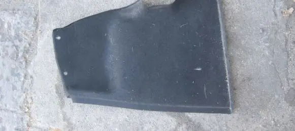 Smart ForFour I Trunk/boot lower side trim panel A4546900825