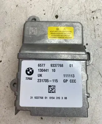BMW i3 Airbag control unit/module 9337768