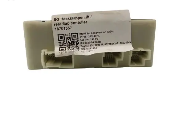 BMW X3 G01 Tailgate/trunk control unit/module 61355A19DB2 5A19DB2