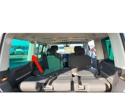 Volkswagen Multivan T5 (C) pillar trim 7H5867287 12200705236 2000258451