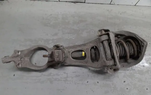 Peugeot 407 Front shock absorber with coil spring