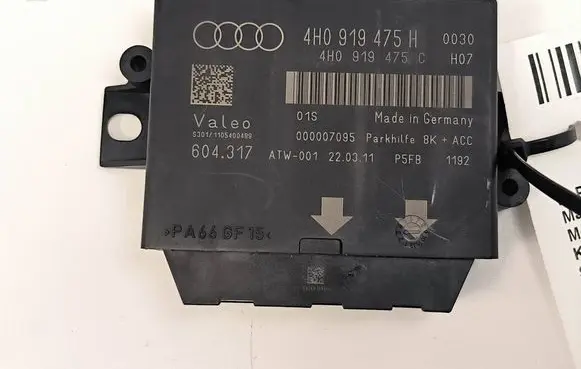 Audi A8 S8 D4 4H Parking PDC control unit/module 4H919475H