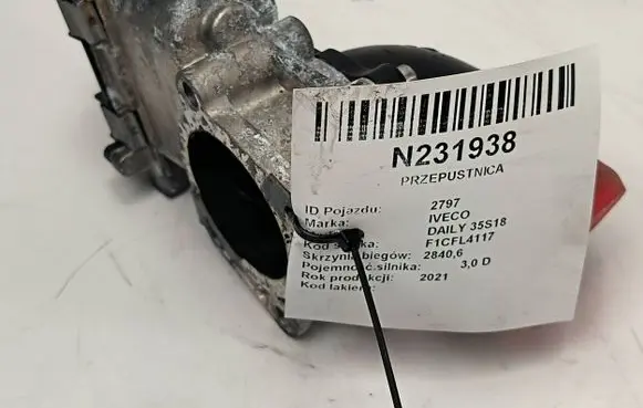 Iveco Daily 35 - 40.10 Throttle body valve 5802766457