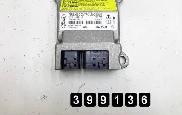 Ford Connect Airbag control unit/module 2T1T14B321AC 0285001955 6F0024600901