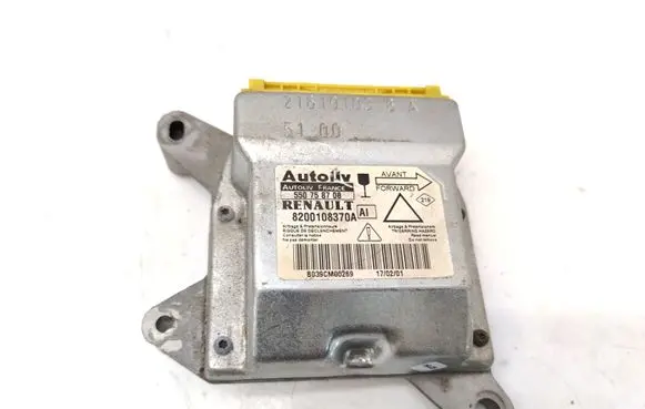 Renault Laguna II Airbag control unit/module 8200108370A 550758708