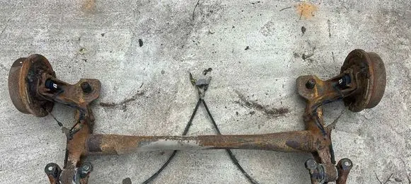 Opel Combo C Rear axle beam 