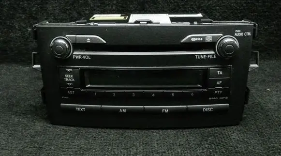 Toyota Auris 150 Radio/CD/DVD/GPS head unit 8612002520