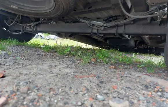 Rear axle beam