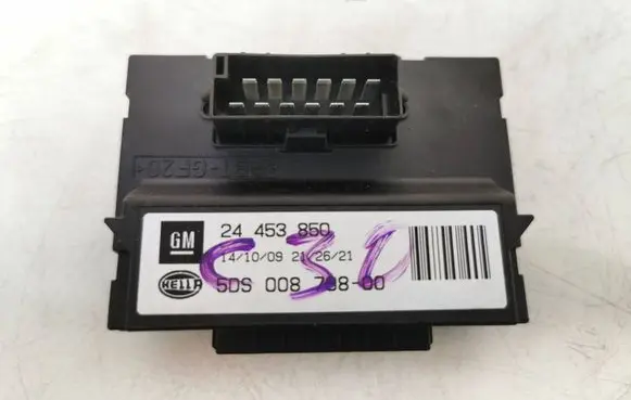Opel Zafira B Tow bar trailer control unit/module 24453850 5ds00879800