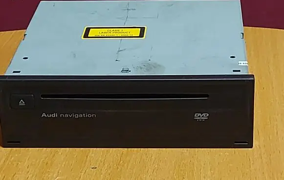 Audi Q7 4L Navigation unit CD/DVD player 4E0919887M 4E0910886E