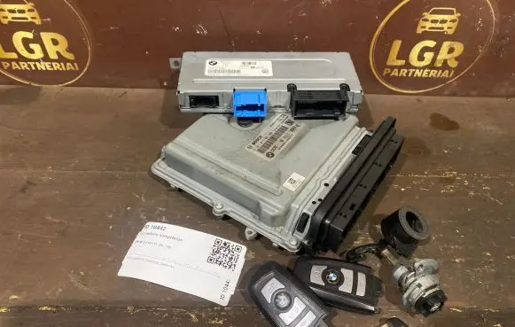 BMW 5 F10 F11 Engine ECU kit and lock set 8511385 532356890