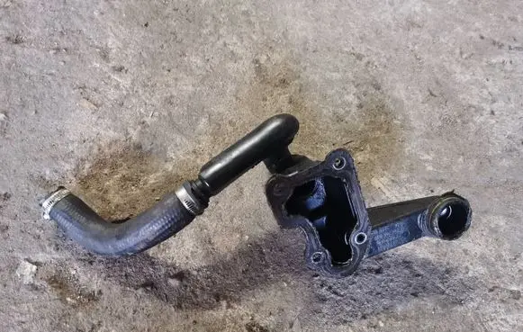 Volkswagen PASSAT B5 Engine coolant pipe/hose 037102772B