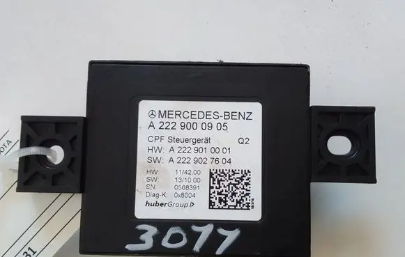 Mercedes-Benz C W205 Other control units/modules A2229000905