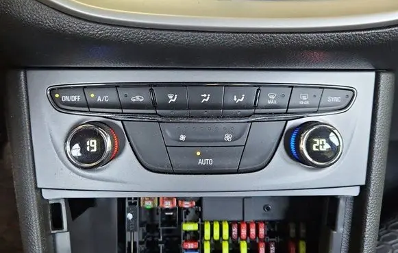 Opel Astra K Climate control/heater control trim 39158162 IMPRK1500721