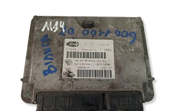 Fiat Doblo Engine control unit/module 51793106 6160062707