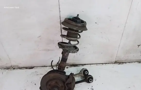 Mercedes-Benz C W203 Front shock absorber with coil spring A2033201630 824904553412