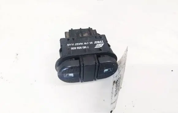 Seat Alhambra (Mk1) Electric window control switch 7M0959856C 95VW14A157DAW