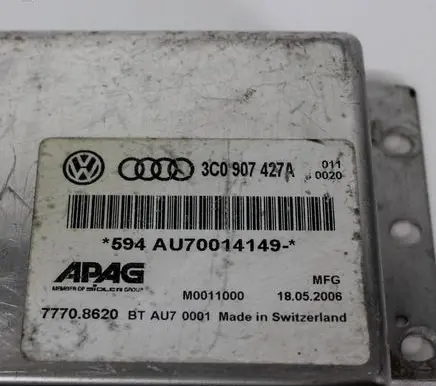 Volkswagen PASSAT B6 Gearbox control unit/module 3C0907427A