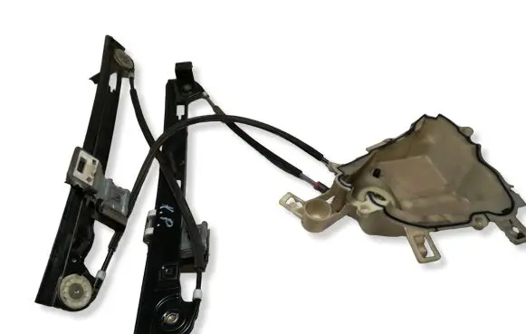Seat Altea Front door window regulator with motor 5P0837401A