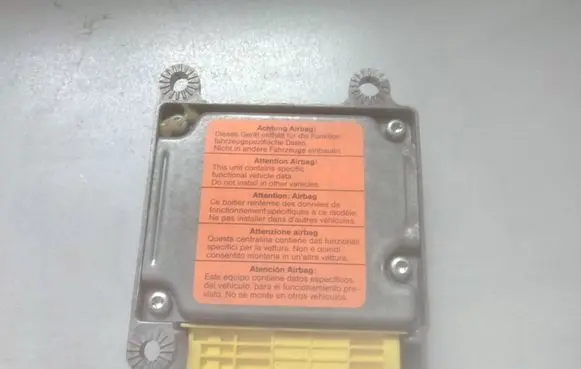 Volkswagen Golf IV Airbag control unit/module 1J0909609 47980311 5WK42800