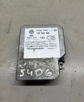 Seat Alhambra (Mk1) Airbag control unit/module 1C0909605 29020412C 5WK43121