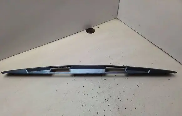 Trunk door license plate light bar