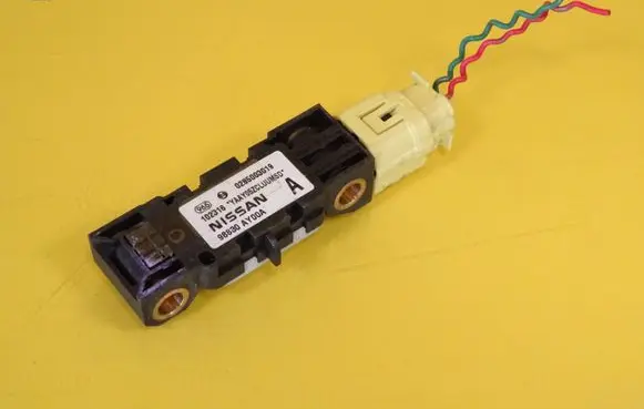 Airbag deployment crash/impact sensor