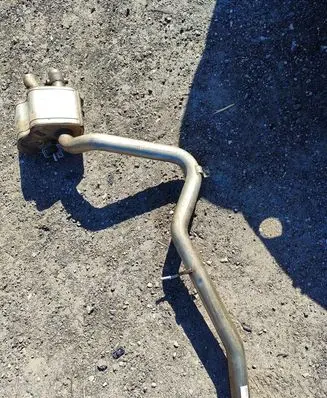 Maserati Levante Muffler/silencer 670158003