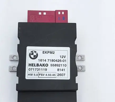 Fuel injection pump control unit/module