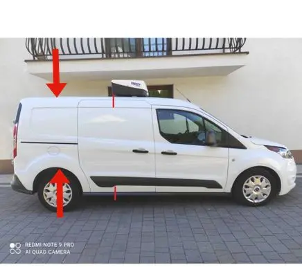 Ford Transit - Tourneo Connect Rear quarter panel FORDTRANSITCONNECT TWOJEAUTOWYSZKOW