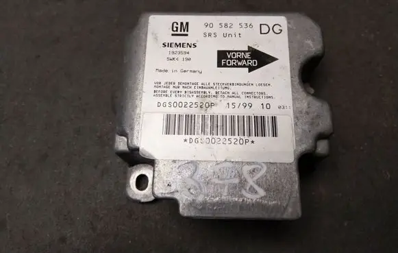 Opel Zafira A Airbag control unit/module 90582536DG