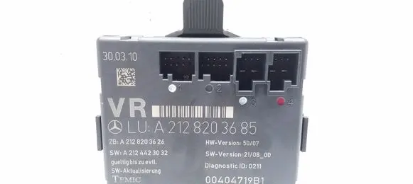 Mercedes-Benz C W204 Door control unit/module A2128203685 A2128203626 A2124423032