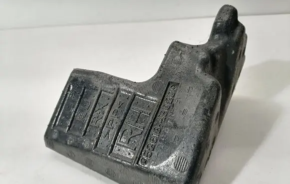 Front bumper foam support bar