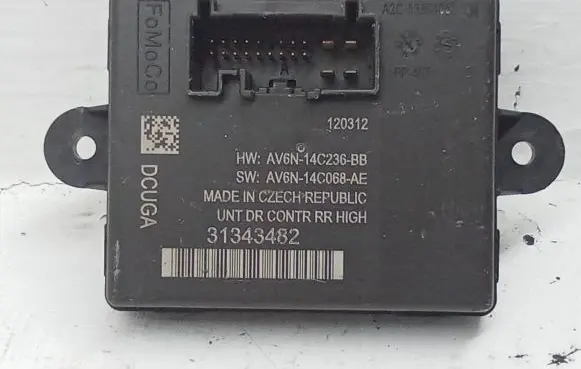 Volvo V60 Door control unit/module 31343482 AV6N14C236BB