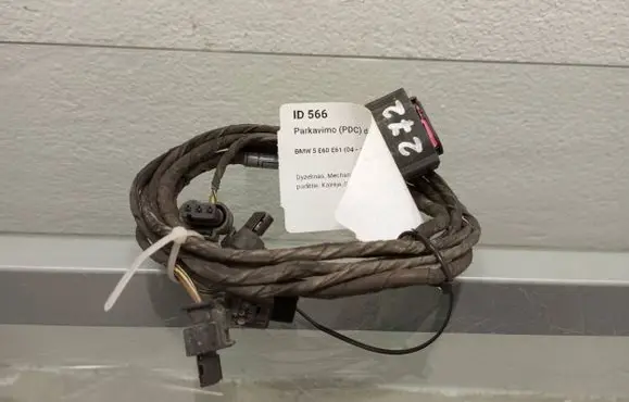 BMW 5 E60 E61 Parking sensor (PDC) wiring loom 9122276 9122275