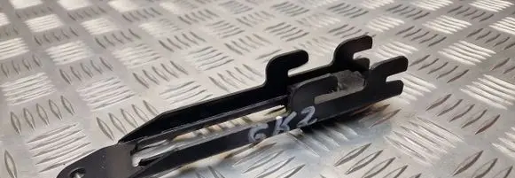 Volkswagen Sharan Seat belt adjustment rail 7M0857819A 95VW611C46AC