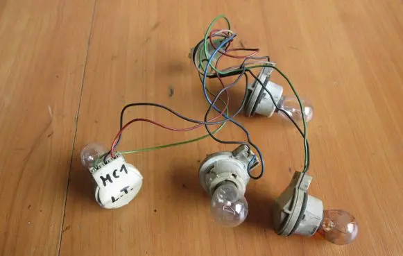 Microcar MC Rear tail light bulb